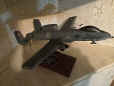 Fairchild A-10 Gray Jet Desk Top Wood Base Model  picture