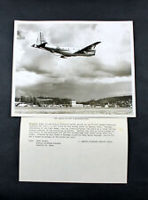 AIRPLANE AIRCRAFT BOING KC-97G STRATOFREIGHTER AIRCRAFT PHOTO + DESCRIPTION 21x26cm picture