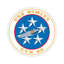 USS Nimitz CVN 68 (U.S. Navy) STICKER Vinyl Die-Cut Decal picture