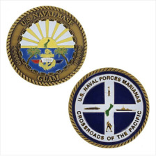 GENUINE U.S. NAVY COIN: NAVAL BASE GUAM picture
