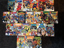Vintage 1990s X-Men Age of Apocalypse Marvel Comics Lot of 22 - great shape picture
