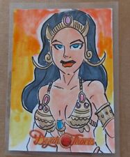 5finity 2023 Dejah Thoris(Initial Release)Sketch Card B by Gordon Willis 1 of 40 picture