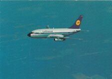 Postcard Airplane Lufthansa Boeing 737 City Jet picture