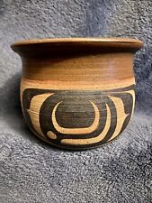 Northwest Coast Artist Judy Cranmer Pottery Bowl Haida Design picture