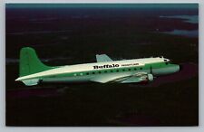 Buffalo Airways Douglas DC-4 C-FIQM MSN 36088 Airplane Freightliner Postcard P5 picture
