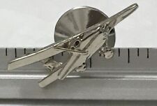 Cessna 152 Airplane Side View Silver Plated Lapel Pin NOS picture