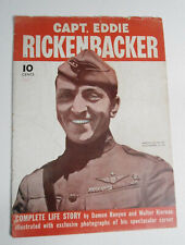 1942 Capt. Eddie Rickenbacker Life Story Mag Damon Runyon & Walter Kieran picture