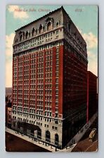 Chicago IL-Illinois, Hotel La Salle, Advertising, c1916 Antique Vintage Postcard picture