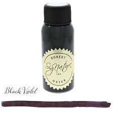 Robert Oster Signature Black Violet 50ml Bottled Ink for Fountain Pens 50510 picture