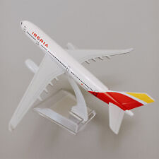 16cm plane model Air Spain Iberia Airbus A330 Airlines Metal aircraft airplane picture
