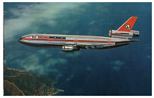 AeroMexico El Grande DC 10 30 Airline Issued Postcard picture