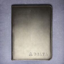 DELTA AIRLINES Legal Pad Portfolio / Air Travel Branded Collectible / Excellent. picture
