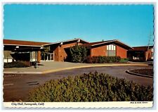 c1960 Exterior View City Hall Building Sunnyvale California CA Unposted Postcard picture
