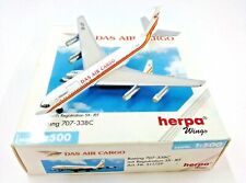 Herpa Wings 1:500 511759 Das Air Cargo B707-338C 5X-JEF - Diecast Aircraft Model picture