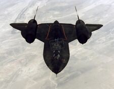SR-71A in Flight View from Tanker during an Airborne Refueling 8X12 PHOTOGRAPH  picture