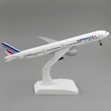 19cm Aircraft Air France Boeing 777 with Wheel B777 Alloy Plane Model Toy Gift picture