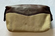 Emirates Harmony First Class Fly Travel Toiletries Bag Leather Swag picture