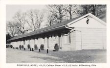 Briar Hill Motel U.S. Highway 62 South Millersburg Ohio OH c1940s Postcard picture