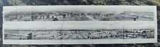 5041---1913 Gettysburg reunion HUGE original panoramic print Battlefield + Camp picture