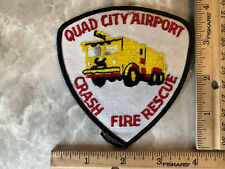 Quad City Airport Crash Fire Rescue Illinois Fire Department Patch picture