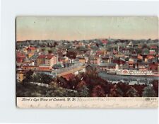 Postcard Bird's Eye View of Catskill New York USA picture
