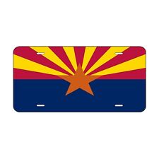 Arizona Is State Of America Flag License Plate Vanity Front Aluminum Metal Sign picture