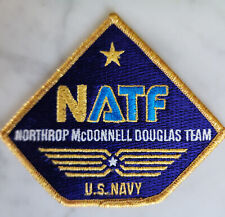 NATF United States Navy Northrop McDonnell Douglas Team Embroidered Patch picture