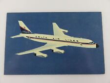 Form T-315 Delta Air Lines Delta Convair 880 Jet Airliner Unused Postcard picture