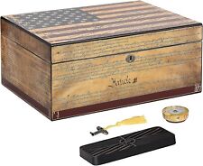 Humidor Supreme Constitution, Cigar Humidor Honoring The Supreme Law, 100 cigar picture