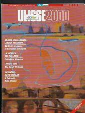 ALITALIA ULISSE 2000 INFLIGHT MAGAZINE 11/1999 KLM/ALITALIA LEADERS ISSUE-MAPS picture