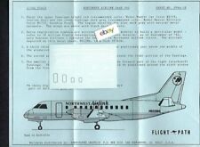 NORTHWEST AIRLINES AIRLINK 1/144 SCALE SAAB 340 DECALS & INSTRUCTIONS FLT/PATH picture