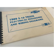 1989 Chevrolet S-10 pickup truck electrical wiring diagrams shop service manual  picture