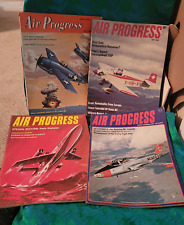 4 Air Progress Magazines 1965 Excellent Condition  picture