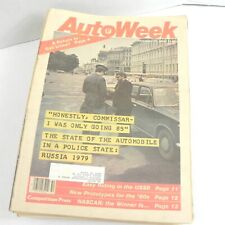 VINTAGE 1979 AUTO WEEK NEWSPAPER MAGAZINE LOT OF 49 ISSUED WEEKLY 11