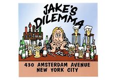 Postcard Chrome era Jake's Dilemma 430 Amsterdam Avenue New York City picture