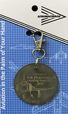 F-4 Phantom II Keychain Real Aircraft Skin Check Out Our Other Airplane Tags picture