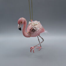 Katherines Collection Pink Flamingo Christmas Ornament picture