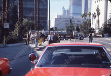 Sl64  Original slide 1985 Los Angeles Downtown fire / fire chief 998a picture