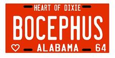 Hank Williams Jr. Bocephus 1964 Alabama License plate picture