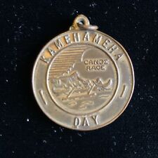 Historical Rare Hawaii 1955 Kamehameha Day Canoe Race Medal picture