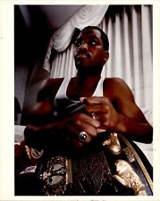 LG22 1990 Original Color Photo KELVIN SEABROOKS Bantamweight Boxing Champion picture