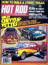 BUDGET CHEVY - HOT ROD MAGAZINE, VOLUME 30 NUMBER 12, DECEMBER 1977 picture