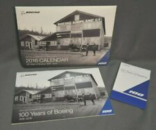 2016 BOEING WALL & DESK CALENDARS, 100th Anniversary 1916-2016 picture