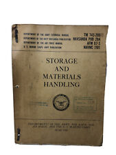 Storage And Materials Handling June 1955  Army Navy Air Force Marine Corp picture