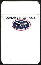 Vintage Plastic Pocket Protector - Grapette Soda 