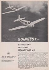 Aviation Magazine Print - Mooney Aircraft Mark 21 and Super 21 for 1966 (1965) picture