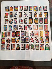 1979 Topps Wacky Packages Complete 66 Card Set Series 1 Mint New Condition Cards picture