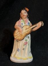 Vintage Porcelain Hawaiian Hula Girl Uke Figurine Made in Occupied Japan 1940’s picture