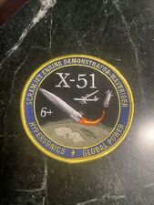 X-51 Waverider Scramjet Unmanned Test Program NASA Boeing Patch Logo 4” Rare picture