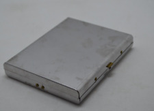 Silver tone cigarette case, signed Vandor 2008 4 X3 M2 picture
